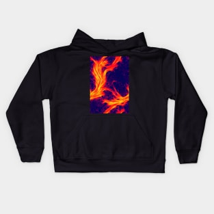 Hottest pattern design ever! Fire and lava #2 Kids Hoodie
